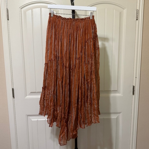 Free people FP One Ember Printed Midi Skirt - Picture 6 of 7